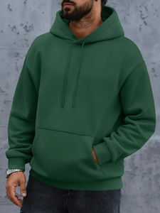 Sudadera con Capucha de Felpa 100% Algodón de Lujo para Tallas Grandes de Saleh Enterprises, Unisex, Corte Holgado, Suave y Transpirable para Invierno - Product Image 3
