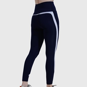 Factory Direct Sale <b>Women</b> <b>Leggings</b> High Quality Spandex / Polyester Thick Knitted Mid Waist Breathable Yoga <b>Leggings</b> for <b>Women</b> - Product Image 6