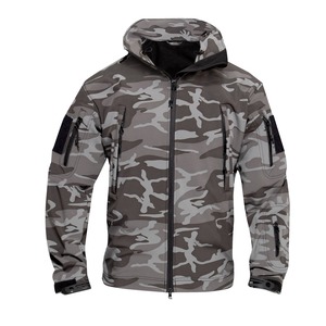 Chaqueta Softshell Táctica Impermeable para Hombre, con Capucha, para Senderismo, Caza y Safari al Aire Libre, con Logotipo Personalizado - Product Image 5