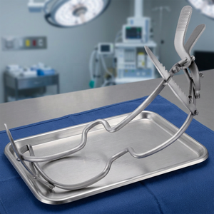 Écarteur buccal Whitehead 11 cm, instrument chirurgical réutilisable, certifié CE Classe I, kit dentaire manuel - Product Image 2