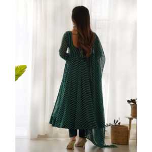 PURE SOFT FOX GEORGETTE LAHERIYA IMPRESIÓN 2017 - Product Image 5