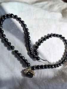 Cuentas de Diamante Moissanita Negras de 6.5 MM y Amarillas de 3 MM, Cuentas Facetadas con Corte AAA - Product Image 2