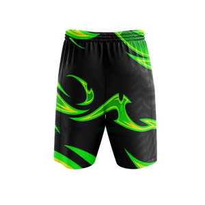 Pantalones Cortos de Poliéster Suave para Sublimación, Tejido de Secado Rápido, Ajuste Cómodo, Impresión Personalizada, Cintura Media Elástica para Deportes - Product Image 2