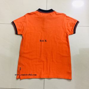 Venta al por mayor de alta calidad 100 algodón de peso medio liso Casual Golf logotipo personalizado Polo simple para OEM hombres Polo de golf camisas., - Product Image 2