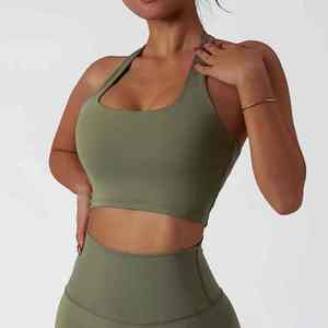 Vêtements de sport personnalisés pour femmes, ensemble de yoga, legging et soutien-gorge de yoga, vêtements de sport de haute qualité, ensemble de vêtements de yoga - Product Image 2
