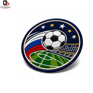 Badges personnalisés de qualité supérieure pour événements sportifs – Broderie haute densité, tissu sergé durable, design personnalisé, épingle de sécurité pour clubs - Product Image 2