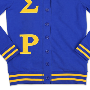 2025 nuevo estilo personalizado color y tamaño manga larga bordado logo hermandad y fraternidad hombres y mujeres suéter cárdigan - Product Image 5