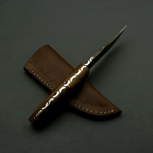 มีดทำมือดามัสกัส ขนาด 10 นิ้ว ด้ามไม้พะยูง - Product Image 4