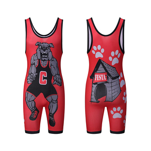 Combinaison de lutte légère et durable pour hommes, design personnalisé et vêtements de sport confortables, combinaison d'entraînement de lutte - Product Image 4