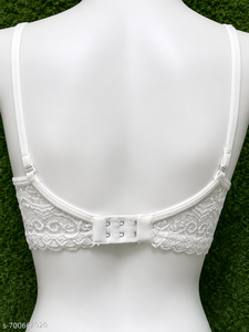 Conjunto de sujetador y bragas acolchadas para mujer, lencería sexy transparente, suave y cómoda, sin aros, con tirantes ajustables, conjunto de ropa interior transpirable - Product Image 2