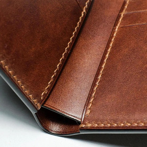 Carteras de cuero para hombre, delgadas, plegables, con bloqueo RFID, proveedor mayorista, logotipo personalizado, accesorios de calidad de exportación, calidad premium. - Product Image 6