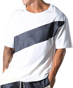 Trendy drop shoulder <b>tshirt</b> loose oversized fit soft cotton casual wear for men women street style - Product Image 1