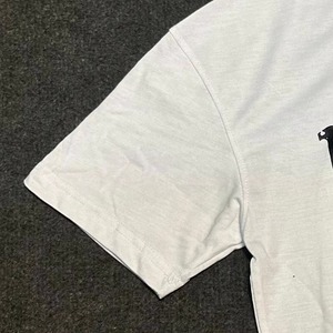 เสื้อยืดคอกลมแขนสั้นสีขาวล้วนสำหรับผู้ชาย ทรงปกติ ผ้าเจอร์ซีย์ลำลอง 100% ผ้าฝ้าย ระบายอากาศได้ดี น้ำหนัก 320 กรัม - Product Image 5