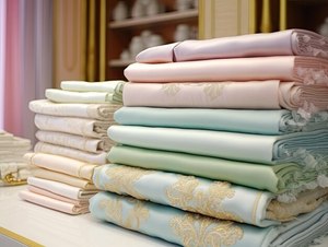 Parures de draps rayées en <span class=keywords><strong>lin</strong></span>, housses de <span class=keywords><strong>couette</strong></span> et couvertures de lit en gros, ensemble de literie de luxe 100% coton, taille King, en coton et polyester - Product Image 2