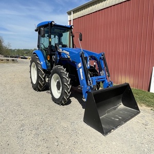 Tractor utilitario New Holland Workmaster 75 con potente motor diésel de alto rendimiento para agricultura y trabajos de carga. - Product Image 2