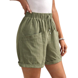 Shorts de Lino para Mujer de Alta Calidad con Diseño Minimalista, Colores Suaves y Elegantes en Tendencia con las Últimas Tendencias de Moda - Product Image 2