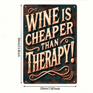 CIFbuy Plaque en aluminium rustique vintage 20,3x30,5 cm pour bar à domicile TikTok pour service de retrait Temu - Product Image 2