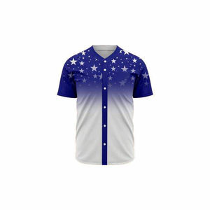 Uniformes de Béisbol Sublimados al por Mayor, Camisetas Personalizadas con Logotipo Bordado, Nombre y Número, Ropa de Béisbol, Jersey de Béisbol Personalizado para Hombre - Product Image 1