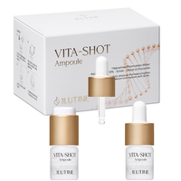 Ampoule éclaircissante et blanchissante à l'acide hyaluronique, vitamine C et glycérine – Solution liquide légère professionnelle pour la peau – Boost d'éclat