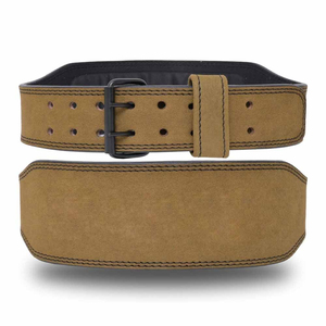 Ceinture de musculation en cuir Misha Sports Fitness, respirante, réglable, robuste, soutien du dos, protection complète - Product Image 4