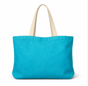 Sac de plage en toile imprimé avec logo personnalisé, grand format, avec poignée épaule, sac de plage en toile imprimé - Product Image 2