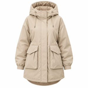 Chaqueta de Invierno para Mujer, para Actividades al Aire Libre, con Relleno de Algodón, Informal, Talla Grande, Chaqueta Deportiva, Venta al por Mayor - Product Image 1