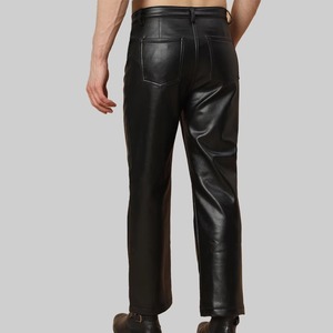 กางเกงหนังแท้สำหรับผู้ชาย ฤดูหนาว คุณภาพสูง พรีเมียม - Product Image 6