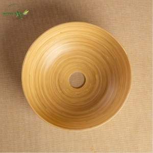 โคมไฟห้อยเพดานไม้ไผ่สานธรรมชาติ สไตล์มินิมอล ทำมือ โคมไฟยั่งยืน ฝาครอบโคมไฟ ตกแต่งภายใน สำหรับธุรกิจบริการ - Product Image 4