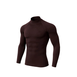 <b>Men</b> Compression Long Sleeve Workout Gym <b>T</b>-<b>Shirt</b> Running Top <b>Cool</b> Dry Sports Base layer Undershirts - Product Image 4