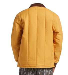 Chaqueta de Lona Impermeable de Estilo Urbano Vintage Lavada, Ajuste Relajado, con Cremallera Personalizada, Chaqueta de Trabajo de Lona Resistente para Hombre - Product Image 2