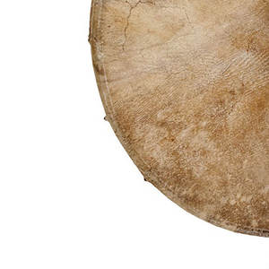 Tambor Chamánico Grande con Marco de Madera y Piel Natural para Sanación Sonora, Meditación y Rituales Tribales, Tambor Chamánico Profesional - Product Image 3