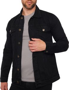 Chaqueta de Mezclilla para Hombre de Peso Medio a Precio de Fábrica, MOQ Bajo, Algodón, Estilo Casual Urbano, Transpirable, Servicio OEM - Product Image 1