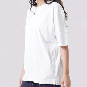 Camisetas de Mujer al por Mayor con Estampado Personalizado, Estilo Holgado, de Algodón Orgánico, Casuales de Verano, de Manga Corta - Product Image 2