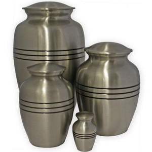<b>Large</b> Adult Metal Cremation <b>Urn</b> - Handcrafted Brass Ash <b>Urn</b> for Human Ashes - Elegant Memorial Funeral Vases - Wholesale Burial - Product Image 4