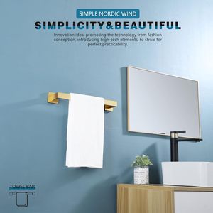 Toallero de mano de metal para pared, anillo para toallas de baño, soporte para toallas de lavabo, decoración para el hogar y cocina - Product Image 3