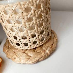 Candelabro de Ratán de Diseño Moderno para Bodas y Resorts, Portavelas Decorativo para Mesa - Product Image 4