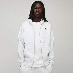 เสื้อฮู้ดดี้ผู้ชายทรงหลวม คุณภาพสูง สำหรับฤดูหนาว มีซิป ผ้าฟลีซ ระบายอากาศได้ดี เป็นมิตรกับสิ่งแวดล้อม น้ำหนัก 350 กรัม ขายส่ง - Product Image 1