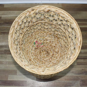 Artex Dong Thap Fábrica Trenzado Ratán Jarrón Vintage Rústico Decorativo Floreros para Casa de Campo Sala de estar y Boda Centros de Mesa - Product Image 6