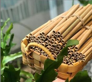 Biodegradable Reusable Bamboo <b>Drinking</b> <b>Straws</b> Eco-Friendly Durable Party Use - Product Image 1
