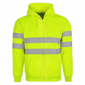 เสื้อฮู้ดโพลีเอสเตอร์สะท้อนแสงแบบสวมหัวสำหรับงานความปลอดภัย รุ่น Hi Viz ความปลอดภัยสูง สีพื้น - Product Image 2