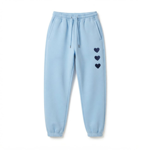 Custom Cotton Women's Tracksuit Hooded And Jogger <b>Set</b> Oversized Casual Hoodie Drop Shoulder Custom <b>Embroidery</b> Two Piece <b>Set</b> - Product Image 3