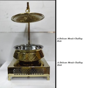 Services de vaisselle de luxe en acier inoxydable pour réchauds de buffet, idéaux pour mariages et maintien au chaud des aliments DCD-024 - Product Image 1