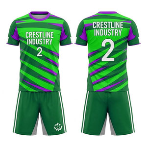 Custom Logo Soccer Jersey Set Football Team Sportswear Quick Dry Soccer Team Uniform - Product Image 2