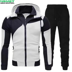 Conjunto Deportivo con Diseño de Rayas Geométricas para Hombre, Pantalones Deportivos a la Moda, Ropa Deportiva - Product Image 3