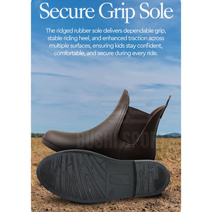 Bottes de paddock élégantes, bottes de paddock de qualité supérieure, matériau doux au toucher avec une construction durable et confortable - Product Image 5