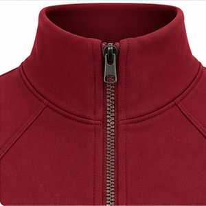 Conjunto Deportivo de Forro Polar para Mujer, Chaqueta con Cierre y Pantalones Acampanados con Ribete en Contraste, Cómodo, Informal, para Uso Diario, Invierno, Proveedor al por Mayor OEM ODM - Product Image 6