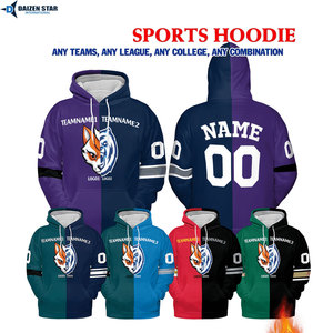 เสื้อฮู้ดออกกำลังกายขายส่ง เสื้อฮู้ดสำหรับฝึกซ้อมในยิม จำหน่ายจำนวนมาก รับผลิตโลโก้ตามสั่ง - Product Image 2