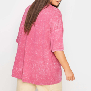 Camiseta de Gran Tamaño Personalizada para Mujer, Transpirable, Blanca, de Algodón Pesado, 100% Algodón para Chicas - Product Image 3