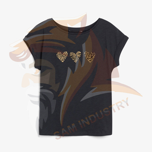 Camisetas de Mujer Transpirables de Última Moda, Ropa Casual, Logotipo Personalizado Impreso, Camisetas Ligeras para Mujer - Product Image 6