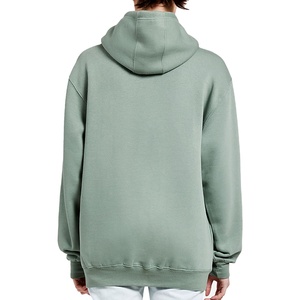 Alta calidad OEM Plain Heavyweight Fleece Logo Impreso Algodón Oversize Custom Unisex Hoodies Hombres Sudaderas con capucha térmicas para el invierno - Product Image 6